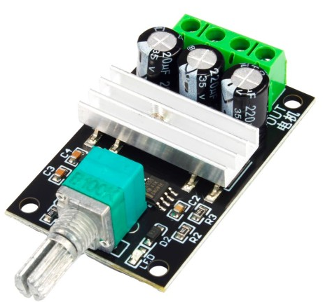 3A 1203BK PWM DC Motor Speed Controller Regulator - STS Arduino